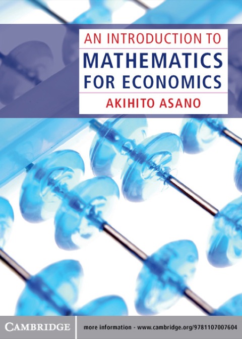 Cover image for book An Introduction to Mathematics for Economics