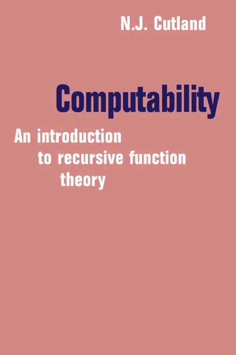 Cover image for book Computability