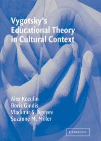 Cover image: Vygotsky's Educational Theory in Cultural Context 1st edition 9780521821315