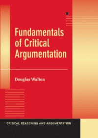 Titelbild: Fundamentals of Critical Argumentation 1st edition 9780521823197