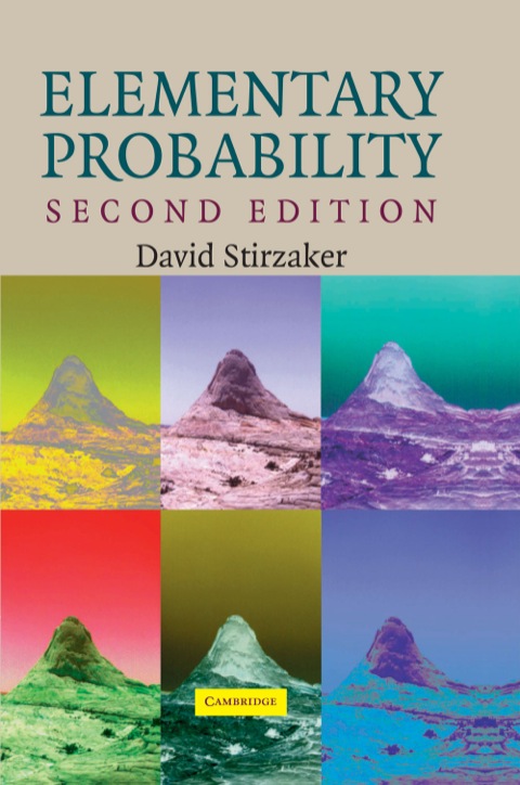 Cover image for book Elementary Probability