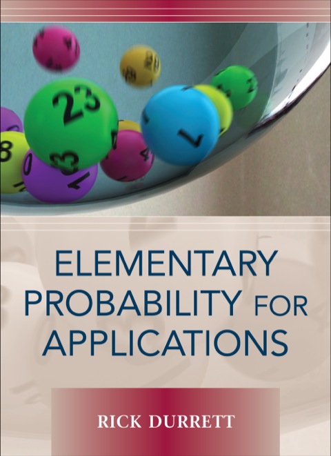 Cover image for book Elementary Probability for Applications