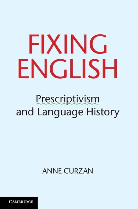 Cover image for book Fixing English