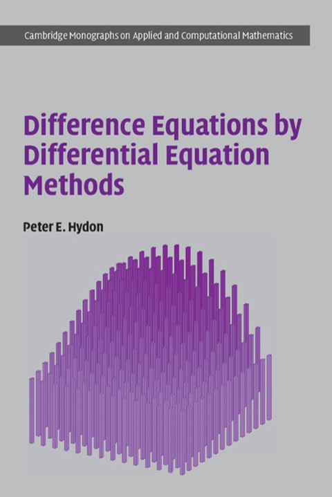 Cover image for book Difference Equations by Differential Equation Methods