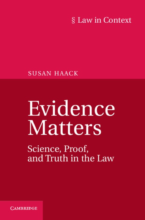 Cover image for book Evidence Matters