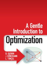 Cover image: A Gentle Introduction to Optimization 1st edition 9781107053441