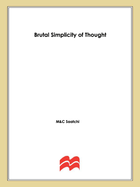 Cover image for book Brutal Simplicity of Thought