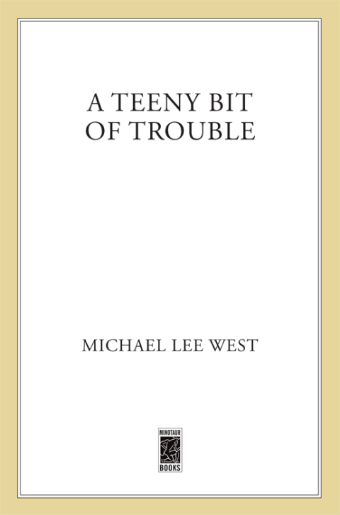 Cover image for book A Teeny Bit of Trouble