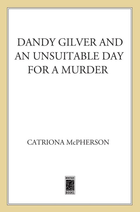 Cover image for book Dandy Gilver and an Unsuitable Day for a Murder