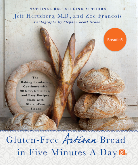 Cover image for book Gluten-Free Artisan Bread in Five Minutes a Day