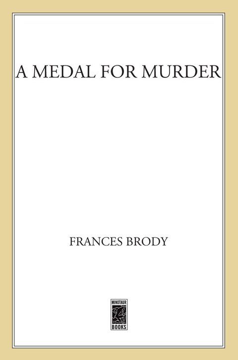 Cover image for book A Medal for Murder