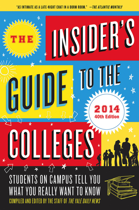 Cover image for book The Insider's Guide to the Colleges, 2014