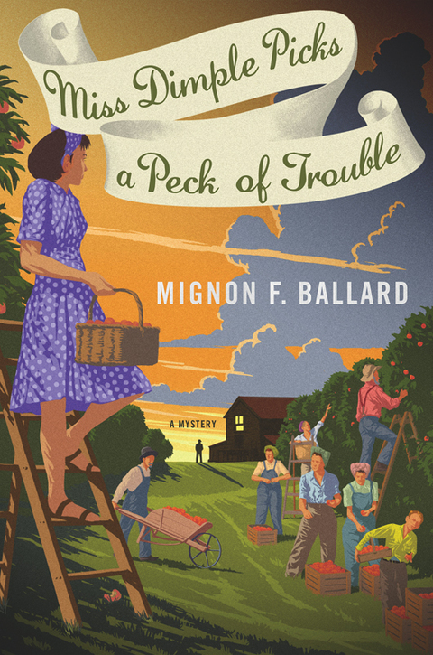 Cover image for book Miss Dimple Picks a Peck of Trouble