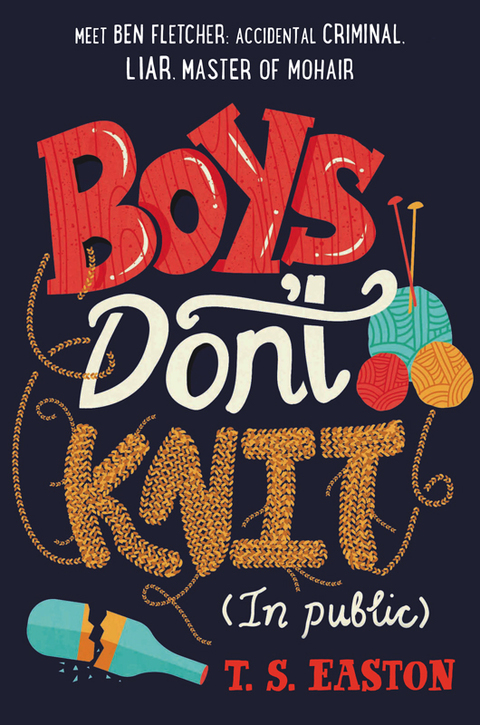 Cover image for book Boys Don't Knit (In Public)