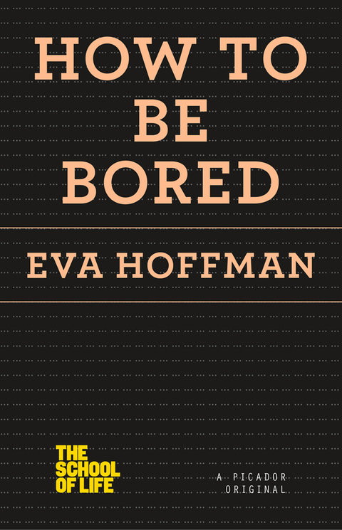 Cover image for book How to Be Bored