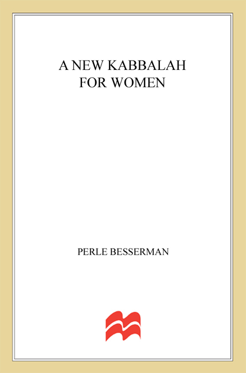Cover image for book A New Kabbalah for Women
