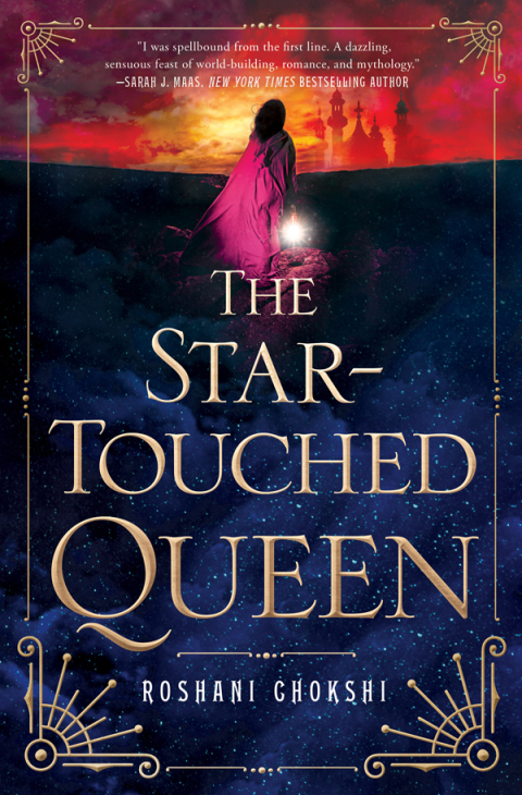 Cover image for book The Star-Touched Queen