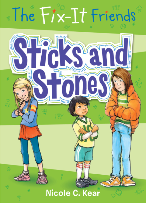 Cover image for book The Fix-It Friends: Sticks and Stones