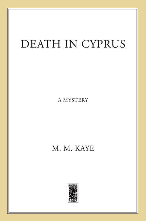 Cover image for book Death in Cyprus