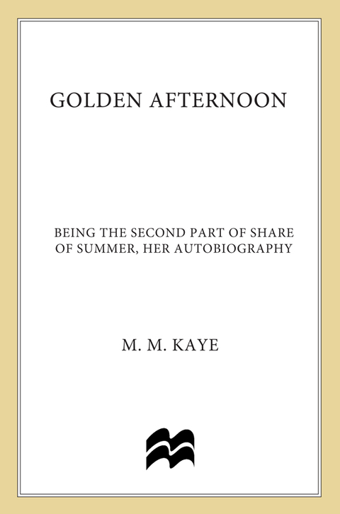 Cover image for book Golden Afternoon