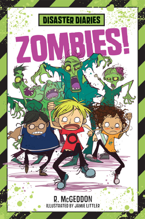 Cover image for book Disaster Diaries: Zombies!