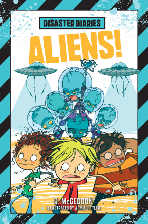 Cover image for book Disaster Diaries: Aliens!