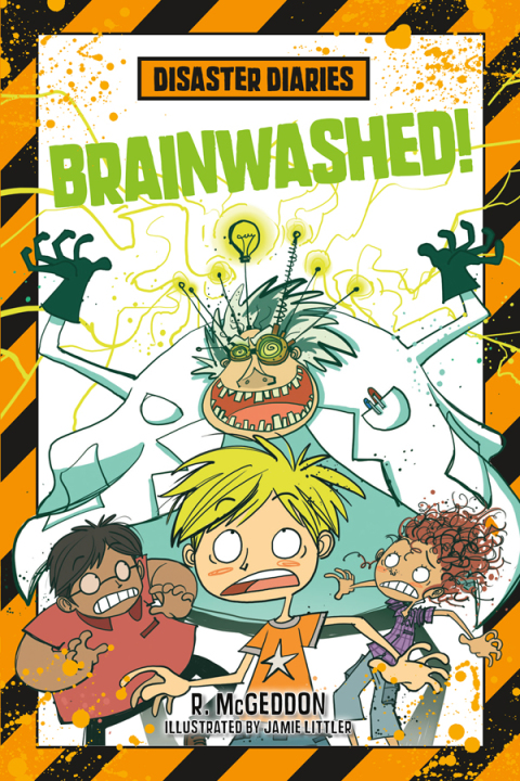 Cover image for book Disaster Diaries: Brainwashed!