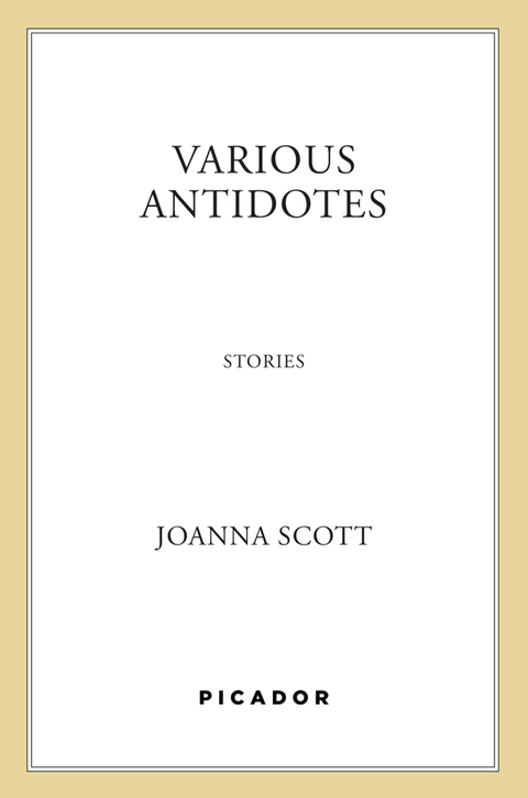 Cover image for book Various Antidotes
