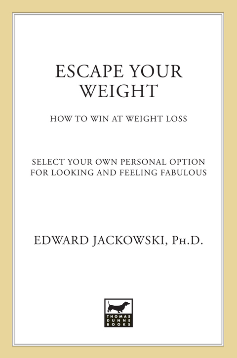 Cover image for book Escape Your Weight