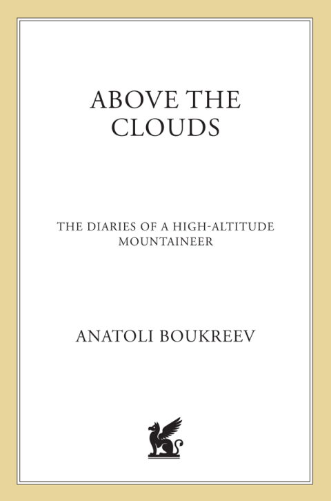 Cover image for book Above the Clouds