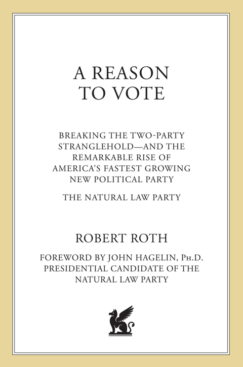 Cover image for book A Reason to Vote