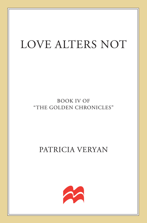 Cover image for book Love Alters Not
