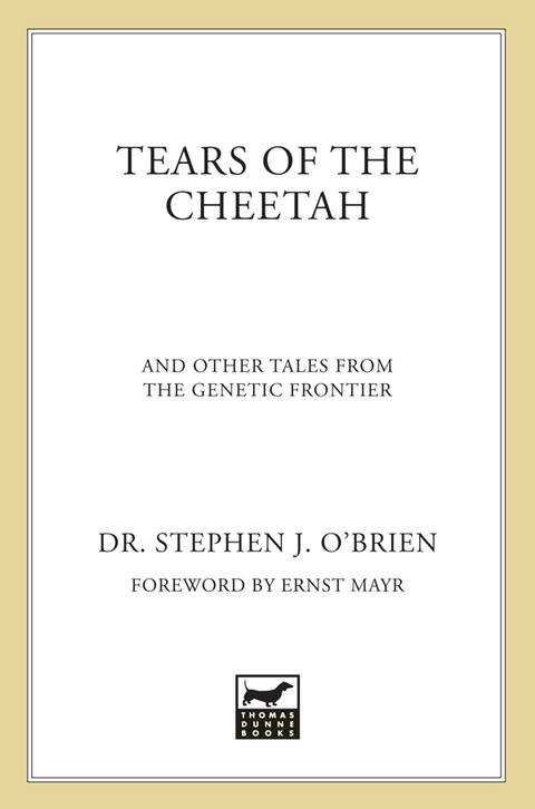 Cover image for book Tears of the Cheetah