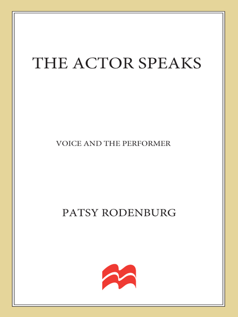Cover image for book The Actor Speaks