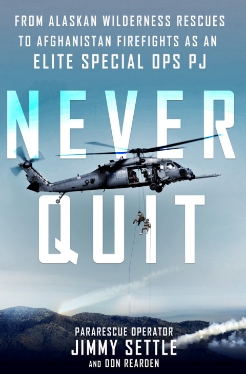 Cover image for book Never Quit
