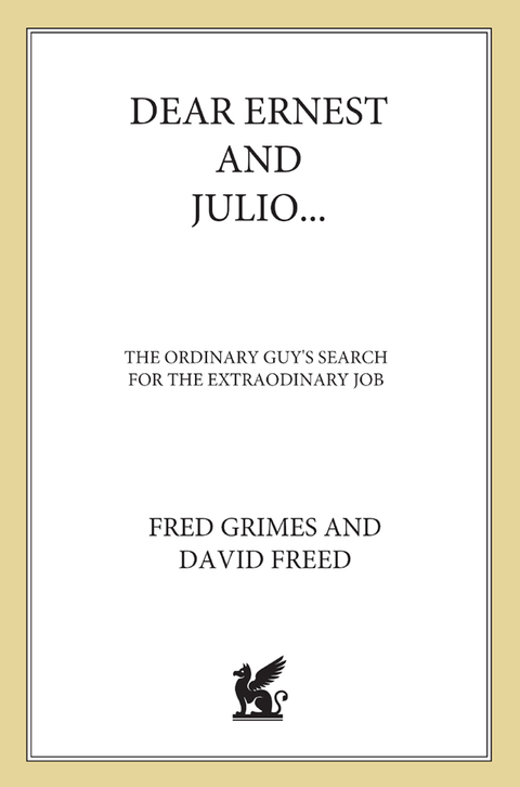 Cover image for book Dear Ernest and Julio