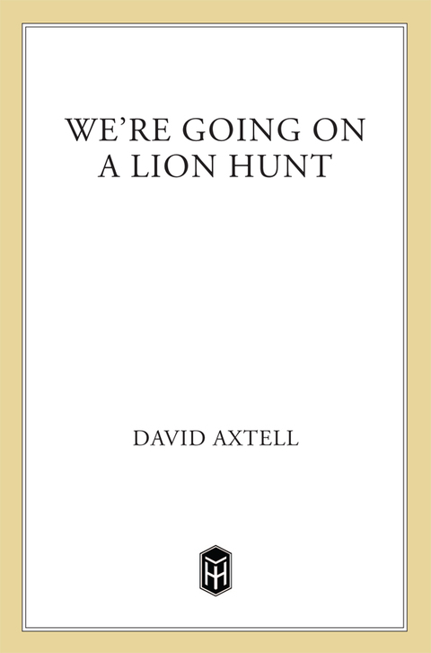 Cover image for book We're Going on a Lion Hunt