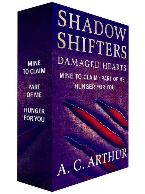 Cover image for book Shadow Shifters: Damaged Hearts, The Complete Series