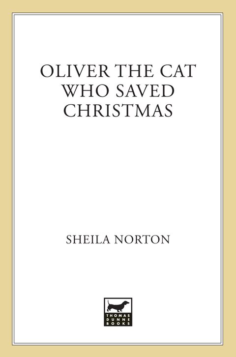 Cover image for book Oliver the Cat Who Saved Christmas
