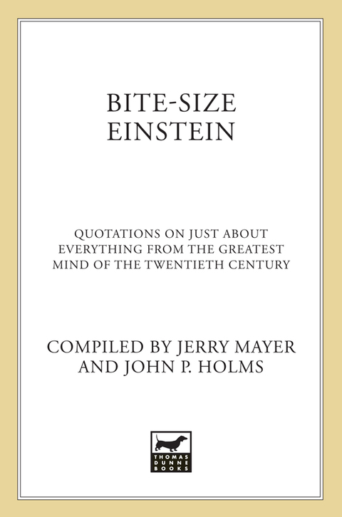 Cover image for book Bite-Size Einstein