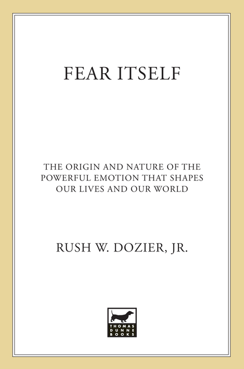 Cover image for book Fear Itself