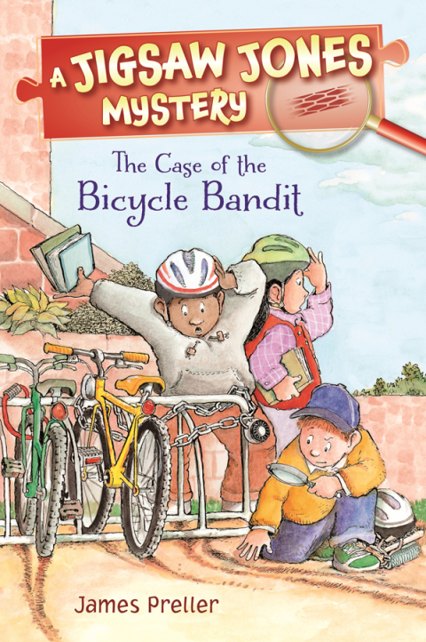 Cover image for book Jigsaw Jones: The Case of the Bicycle Bandit