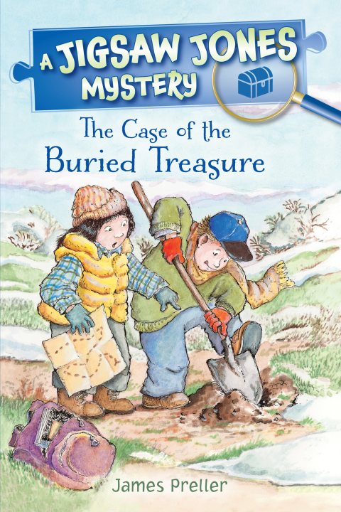 Cover image for book Jigsaw Jones: The Case of the Buried Treasure