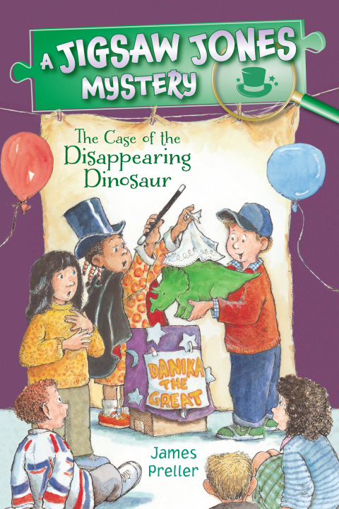 Cover image for book Jigsaw Jones: The Case of the Disappearing Dinosaur