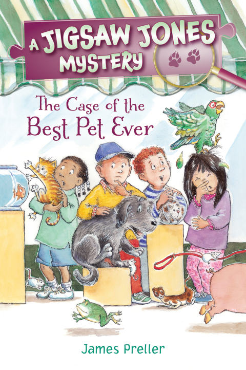 Cover image for book Jigsaw Jones: The Case of the Best Pet Ever