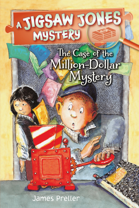 Cover image for book Jigsaw Jones: The Case of the Million-Dollar Mystery