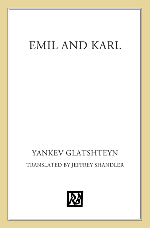 Cover image for book Emil and Karl