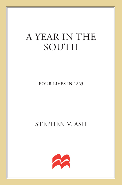 Cover image for book A Year in the South