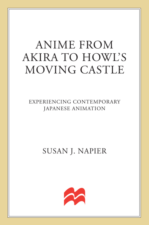 Cover image for book Anime from Akira to Howl's Moving Castle