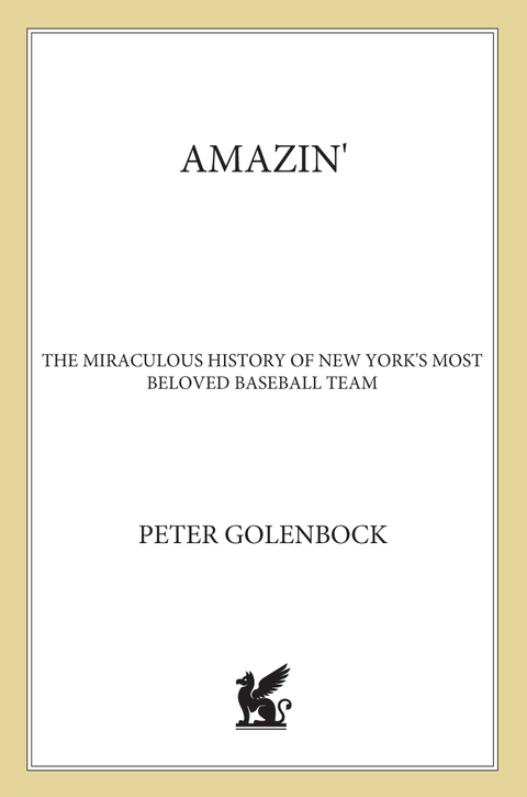 Cover image for book Amazin'